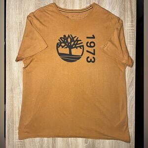 Timberland 1973 Brown Logo Men’s XL Vintage TShirt